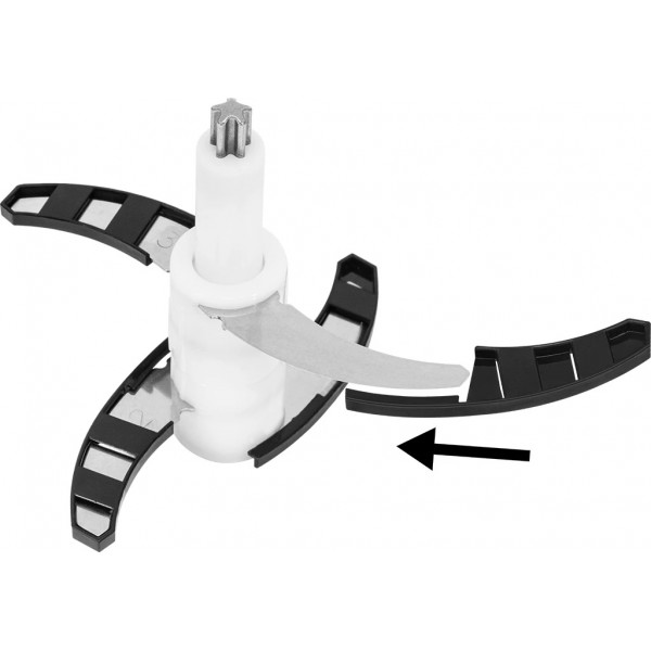 Tocator alimente ECG SP 4030, 400W, recipient din sticla 1.5 litri, 2 viteze, lame din otel inoxidabil