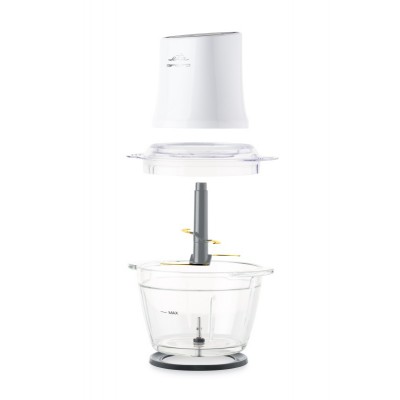 Tocator de alimente ETA Basto II 2079 90000, 400 W, bol din sticla, 1 litru, 2 viteze