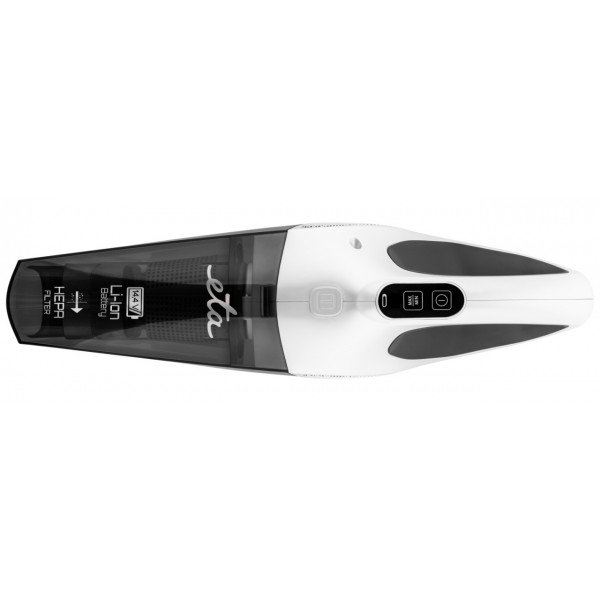 Aspirator de mana ETA Rotary 1425 90000, baterie Li-ion 14,4 V, perie turbo, gri-alb Aspirator de mana ETA Rotary 1425 90000, baterie Li-ion 14,4 V, perie turbo, gri-alb