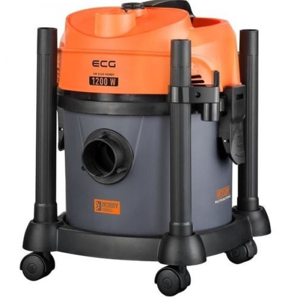 Aspirator multifunctional ECG VM 2120 Hobby, 1200 W, 12L, umed si uscat, suflanta Aspirator multifunctional ECG VM 2120 Hobby, 1200 W, 12L, umed si uscat, suflanta