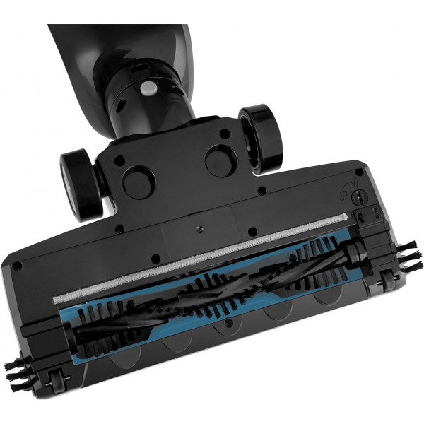 Aspirator vertical portabil 2in1 ECG VT 4520 Bruno, 90 W, baterie Li-Ion 18.5 V, sistem de filtrare cyclonic, albastru Aspirator vertical portabil 2in1 ECG VT 4520 Bruno, 90 W, baterie Li-Ion 18.5 V, sistem de filtrare cyclonic, albastru
