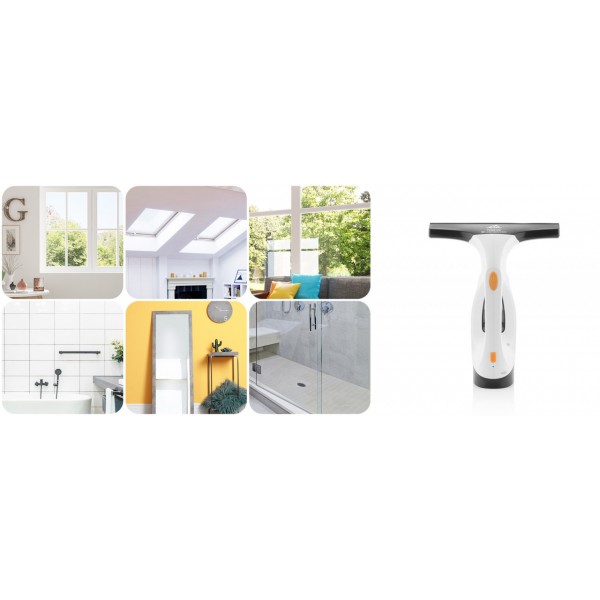 Aspirator de curatat geamuri ETA Finestro 3262, 3,7V Li-Ion, 370 ml, 35 min. Aspirator de curatat geamuri ETA Finestro 3262, 3,7V Li-Ion, 370 ml, 35 min.