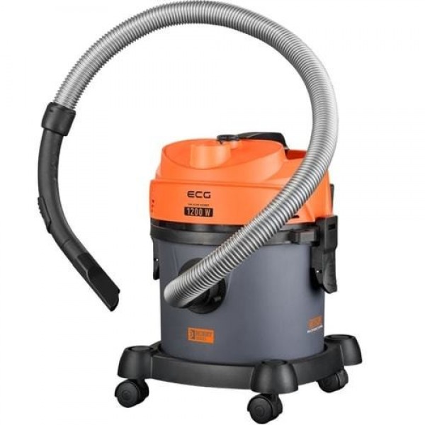 Aspirator multifunctional ECG VM 2120 Hobby, 1200 W, 12L, umed si uscat, suflanta Aspirator multifunctional ECG VM 2120 Hobby, 1200 W, 12L, umed si uscat, suflanta