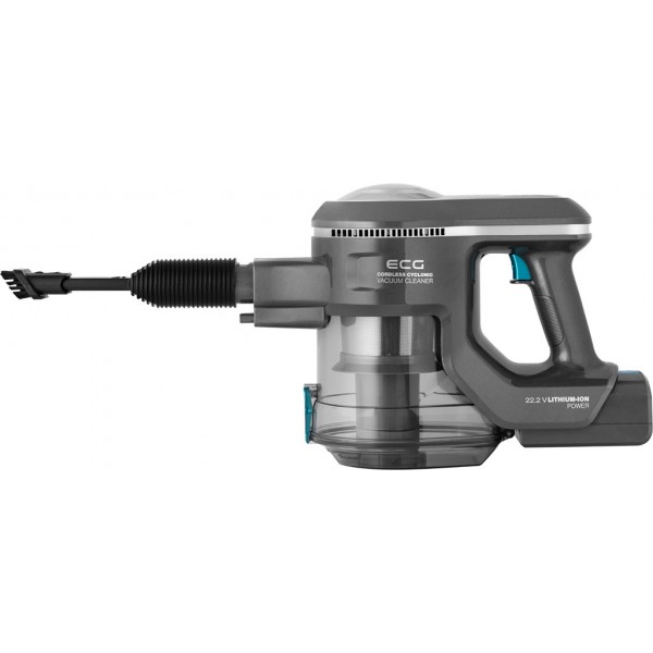 Aspirator vertical portabil 2in1 ECG VT 3630 Alan, 130 W, baterie Li-Ion 22.2 V, recipient 1.2 L, gri Aspirator vertical portabil 2in1 ECG VT 3630 Alan, 130 W, baterie Li-Ion 22.2 V, recipient 1.2 L, gri