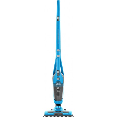Aspirator vertical portabil 2in1 ECG VT 4520 Bruno, 90 W, baterie Li-Ion 18.5 V, sistem de filtrare cyclonic, albastru