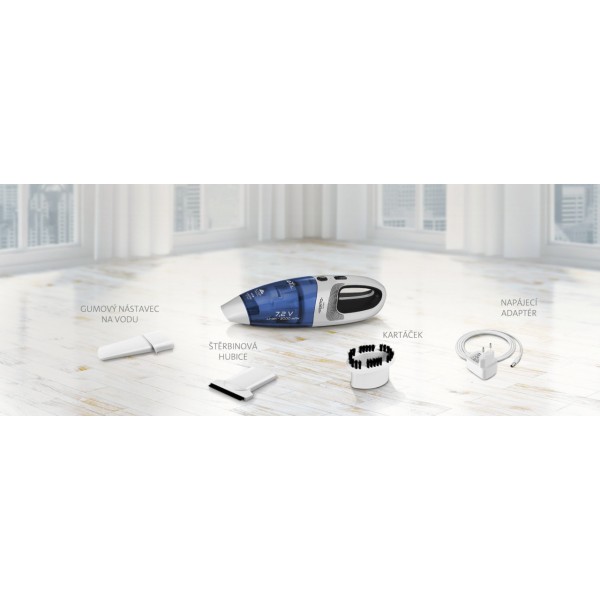 Aspirator de mana ETA VERTO 1442, 7.2 V Li-ion, aspirare umeda si uscata Aspirator de mana ETA VERTO 1442, 7.2 V Li-ion, aspirare umeda si uscata