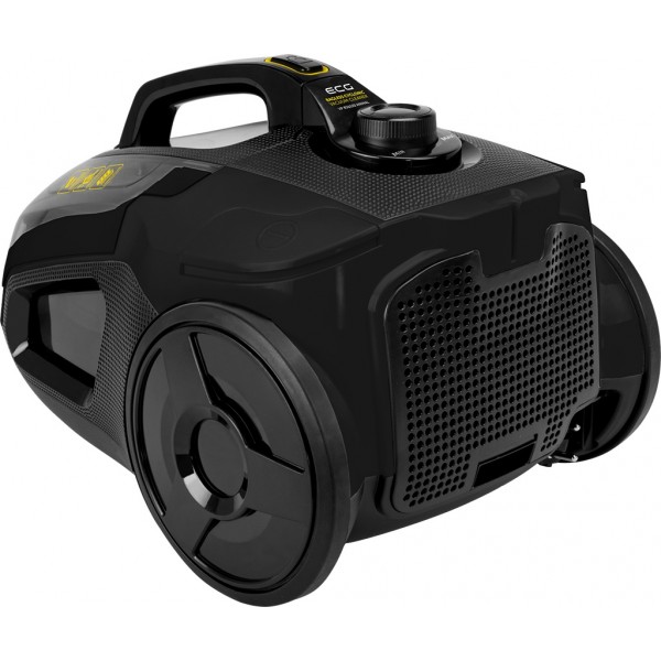 Aspirator fara sac ECG VP BS6120 Animal, 800 W, 2 litri, perie TURBO PET, filtre HEPA