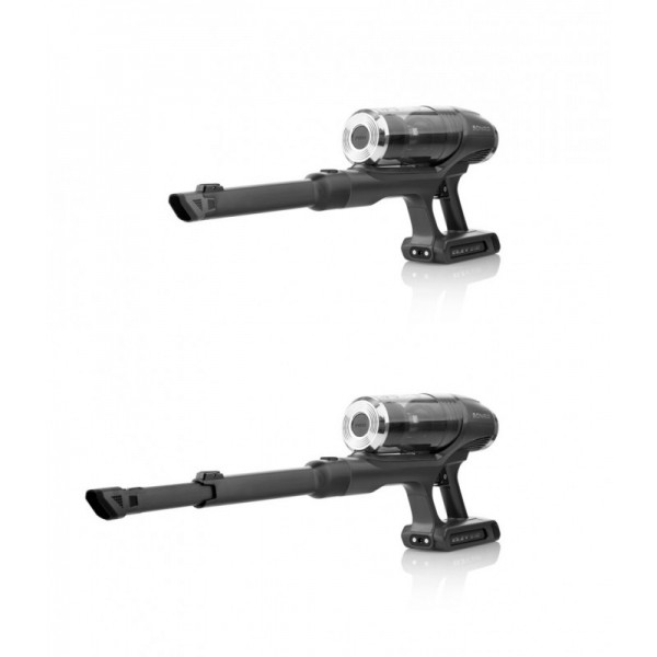 Aspirator vertical 2 in 1 ETA Sonar 2232 90000, baterie Li-Ion 25.2 V, 0.5 litri, 2 filtre HEPA, 3 niveluri de putere, imbinare flexibila, gri Aspirator vertical 2 in 1 ETA Sonar 2232 90000, baterie Li-Ion 25.2 V, 0.5 litri, 2 filtre HEPA, 3 niveluri de putere, imbinare flexibila, gri
