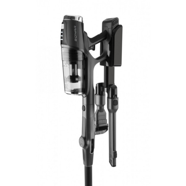 Aspirator vertical 2 in 1 ETA Sonar 2232 90000, baterie Li-Ion 25.2 V, 0.5 litri, 2 filtre HEPA, 3 niveluri de putere, imbinare flexibila, gri Aspirator vertical 2 in 1 ETA Sonar 2232 90000, baterie Li-Ion 25.2 V, 0.5 litri, 2 filtre HEPA, 3 niveluri de putere, imbinare flexibila, gri