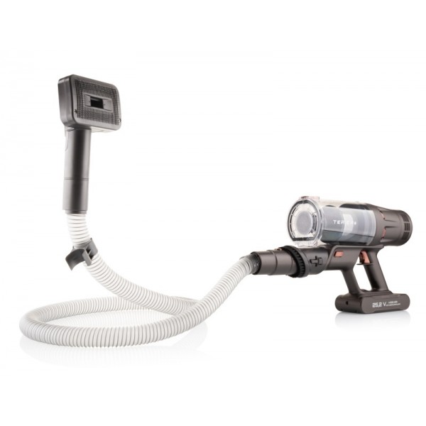 Aspirator vertical 3 in 1 ETA Terier 5247 90000, motor digital 500 W, baterie Li-Ion 25,2 V, afisaj OLED, maro