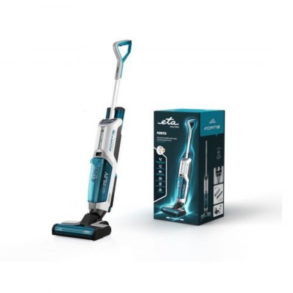Aspirator vertical 4 in 1 fara fir ETA Fortis 7224, baterie Li-ion 25.2 V, lampa UV