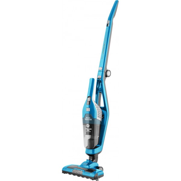 Aspirator vertical portabil 2in1 ECG VT 4520 Bruno, 90 W, baterie Li-Ion 18.5 V, sistem de filtrare cyclonic, albastru Aspirator vertical portabil 2in1 ECG VT 4520 Bruno, 90 W, baterie Li-Ion 18.5 V, sistem de filtrare cyclonic, albastru