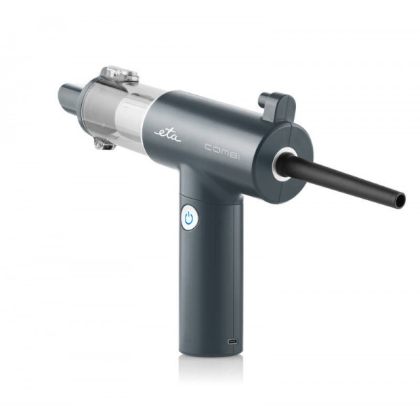 Aspirator de mana multifunctional ETA COMBI 0426 90000, motor BLDC digital 110 W, Li-Ion 10.8 V / 2000 mAh, negru