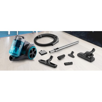 Aspirator fara sac ETA Stellar 1221, 700 W, 1,5L, tehnologie Cyclone, motor ECO, 2 filtre HEPA