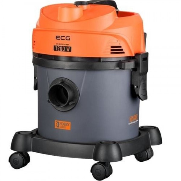 Aspirator multifunctional ECG VM 2120 Hobby, 1200 W, 12L, umed si uscat, suflanta Aspirator multifunctional ECG VM 2120 Hobby, 1200 W, 12L, umed si uscat, suflanta