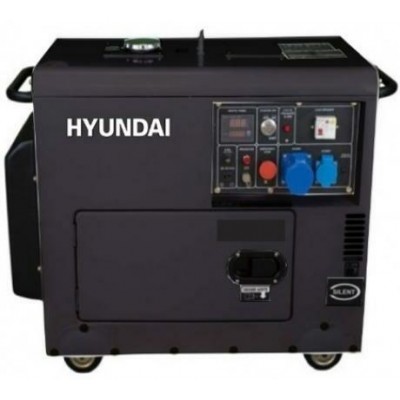 Generator de curent monofazat cu motor diesel Hyundai DHY6001SE (DHY6001SE)