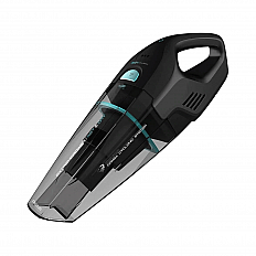 Aspirator de mana 2 in 1 Cecotec Conga Immortal ExtremeSuction, Volum 0,5 l, Tehnologie ExtremeSuction si Wet & Dry, Sistem ciclonic, Autonomie 25 de minute, Negru (05440)