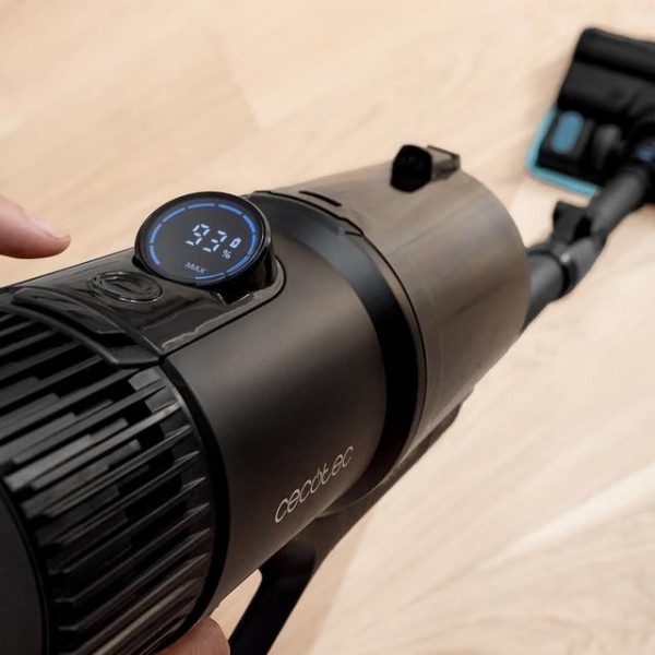 Aspirator vertical 4 in 1 Cecotec Conga Rockstar 6500 Century ErgoWet Animal, 630W, 37V Li-Ion, 30 kPa, Mop, Autonomie 100min, accesorii incluse (08434)