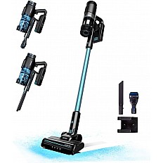 Aspirator vertical 3 in 1 Rockstar 1500 Ray Pure, Putere 215W, 25.2V Li-Ion, 12kPa, Autonomie 45min, Rezervor 500ml (8422)