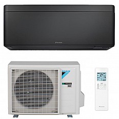 Aer conditionat Daikin Stylish Bluevolution 9000 BTU, Negru, Inverter, control Wi-Fi, Clasa A+++/A+++. 3 ani garantie (FTXA25CB-RXA25A8)