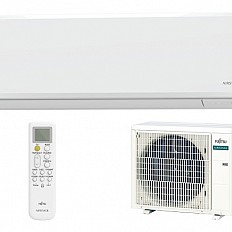 Aer conditionat Fujitsu ASEH09KNCA, Inverter 9000 BTU, clasa energetica A++, design compact si elegant, functionare silentioasa, R32 (ASEH09KNCA / AOEH09KNCA)