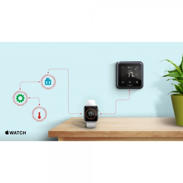 Termostat ambiental Honeywell T6R Lyric wireless, programabil, inteligent, conectare internet (Y6H910RW4055)