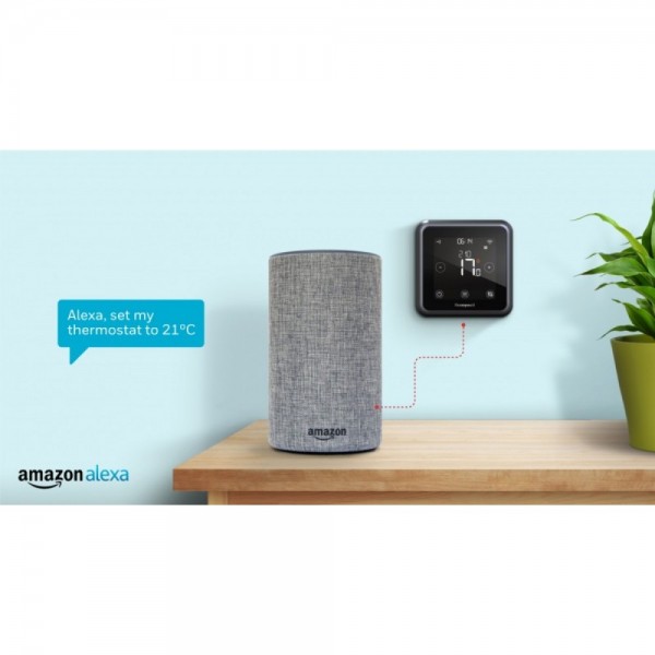 Termostat ambiental Honeywell T6R Lyric wireless, programabil, inteligent, conectare internet (Y6H910RW4055)