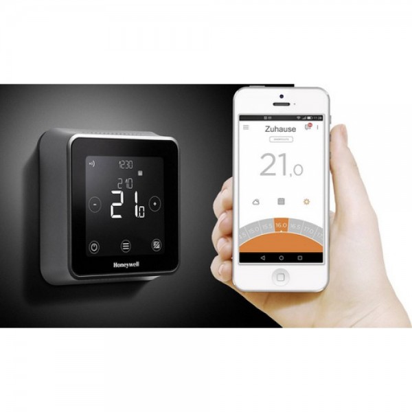 Termostat ambiental Honeywell T6R Lyric wireless, programabil, inteligent, conectare internet (Y6H910RW4055)