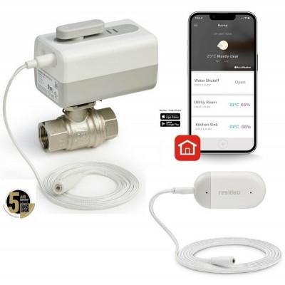 Sistem Smart WiFi anti-inundatii Resideo Braukmann 3/4 (VWS01Y020EE)