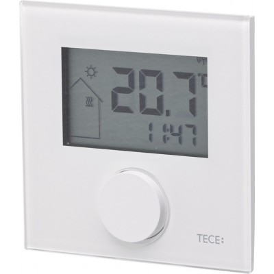 TECE Termostat de camera cu comanda radio TECEfloor RTF-D Design, afisaj (77420035)
