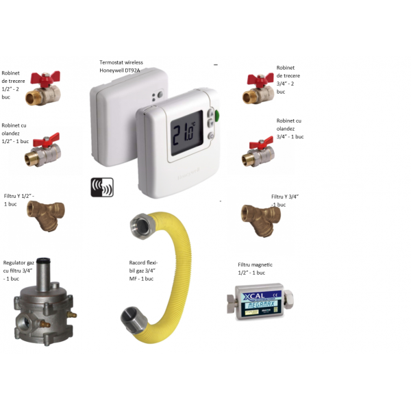 Pachet instalare centrale termice pe gaz - Premium Pachet instalare centrale termice pe gaz - Premium