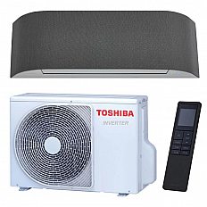 Aparat aer conditionat Toshiba Haori, 9000 BTU, Clasa A+++, control WiFi, inverter, design premium, confort maxim (RAS-B10N4KVRG-E1-RAS-10J2AVSG-E1)