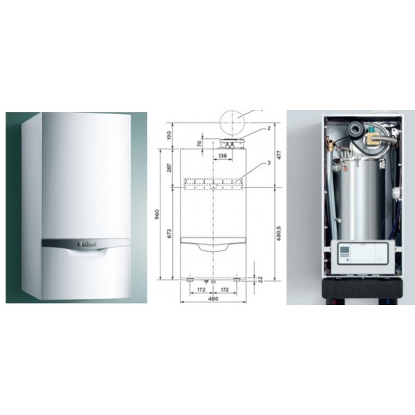 Vaillant ecoTec Plus VU OE 1206/5-5 - Incalzire (0010010789) Vaillant ecoTec Plus VU OE 1206/5-5 - Incalzire (0010010789)