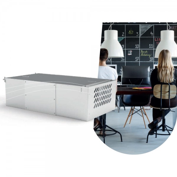 HELTY FLOW 600 STEEL - MONTAJ TAVAN SAU PERETE ( 600 mc/h) (1VMC04020)