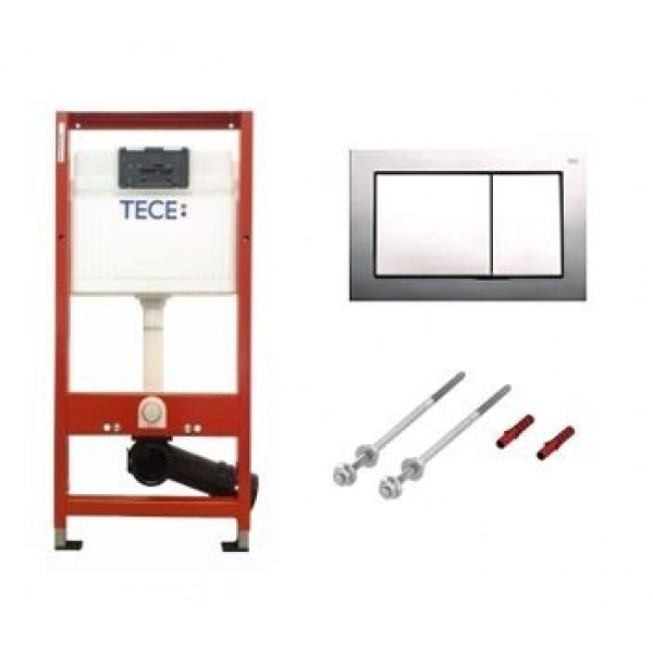 Modul WC TECEbase cu rezervor Base, incl. clapeta TECEbase crom lucios, izolatie si sist. fixare, H 1120mm (9400406) Modul WC TECEbase cu rezervor Base, incl. clapeta TECEbase crom lucios, izolatie si sist. fixare, H 1120mm (9400406)