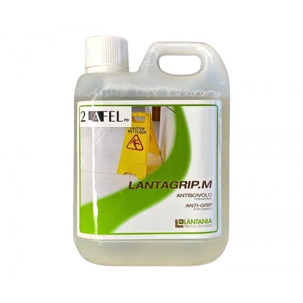 Solutie antialunecare pentru marmura – profesionala - Lantagrip.M 1 litru