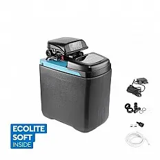 Stație compactă de dedurizare Ecosoft Core 110, valvă Clack DV, 11 litri rășină, debit 1,2 m³/h