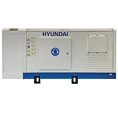 Generator de curent trifazat cu motor diesel Hyundai DHY60L, insonorizat, 53 kW