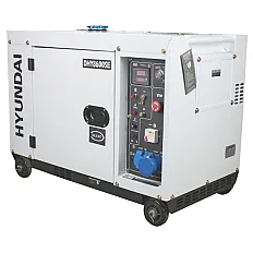 Generator de curent monofazat cu motor diesel Hyundai DHY-8600SE