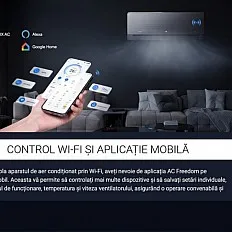 Aer Condiționat AUX CM-Smart 18.000 BTU – WiFi, Control Vocal Hello Lisa, A+++ / A++, R32