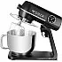 Robot de bucatarie ECG FORZA 6600 Metallo Nero, 1800 W, 6,5 litri, afisaj LED, sistem de amestecare planetar