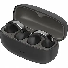Casti premium Over the Ear JVC HA-S75N-B-U, Wireless, Bluetooth, Noise cancelling, Autonomie pana la 35 ore, Microfon, Negru
