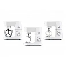 Robot de bucatarie ETA Gratussino III Smart 3023 90000, 1200 W, 4.5 litri, roti dintate metalice, gri/alb