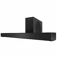 Soundbar 2.1 JVC H-E434B, RMS 200 W, USB, Subwoofer, Bluetooth, Surround Dolby Digital, telecomanda