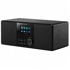 Radio internet JVC RA-E981B, 10W RMS, tuner DAB+/FM, Bluetooth, LCD 2.8”, WiFi, Spotifiy Connect, telecomanda, USB, AUX, negru