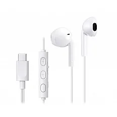 Casti JVC HA-FR17UC-W-U, Cu Fir, In-Ear, Microfon, USB-C, alb