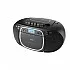Radio cu casetofon si player CD JVC RC-E451B, 2 x 1.6 W RMS, FM, Bluetooth, USB, MP3, AUX IN, negru