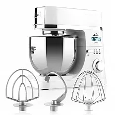 Robot de bucatarie ETA Gustus IV 4128 90000, 1200 W, 5.5 litri, 6 viteze, sistem de amestecare planetar, alb