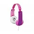 Casti JVC pentru copii HA-KD7-PNE, Over-ear, roz