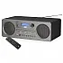 Sistem audio JVC ALL-IN-ONE RD-E861B-DAB, Tuner Digital Dab+/FM, 10 W RMS, Unitate CD, USB, Bluetooth 5.0, negru/gri